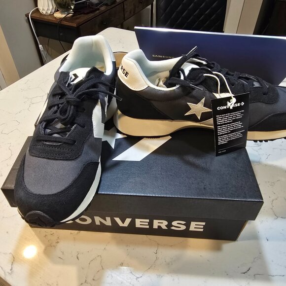 Converse Omega Trainer Sneakers Lifestyle Shoes Black A13378C mens size 10 NEW - Picture 4 of 10